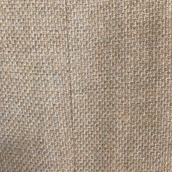 Tom James Bespoke Mens Filo A Mano 2 Button Blazer Size 50R Tan Grey Bronze - Picture 14 of 15